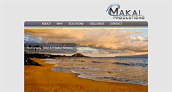 Desktop Screenshot of makaiproductions.com
