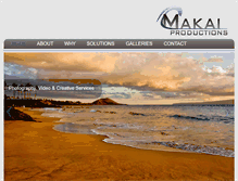Tablet Screenshot of makaiproductions.com